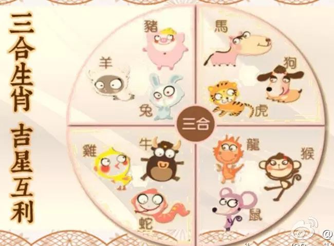 3、三合和六個合生肖是什麼意思:屬狗的三合和六個合生肖