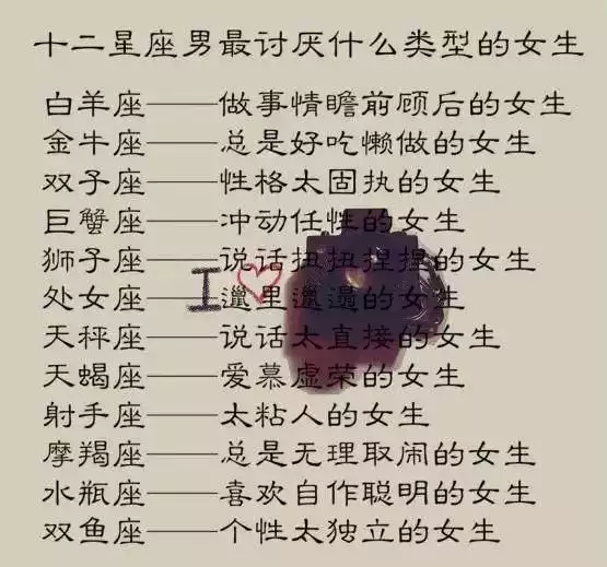 3、各个星座男生的特点:4月2日是什么星座啊 这个星座的男生有什么特点啊