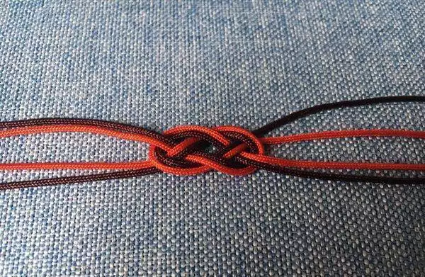 2、二十四種手鏈編法:這種手鏈的編法 （**有圖解！！！）