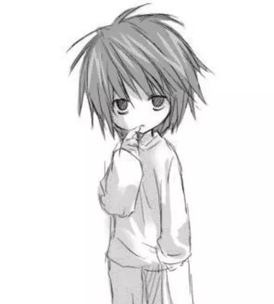 动漫伤感情侣头像