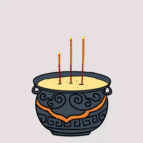 5、烧香图二十四图解:如何烧香:最全的烧香图解