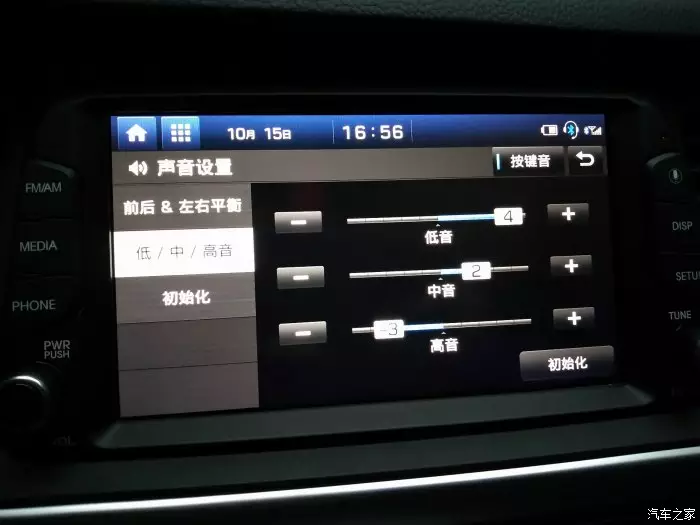 3、汽車音響高中低音**配置圖:標準下,車載音效設置高低音應如何調節？