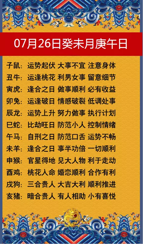 1、老黄历每天属相查询:每的属相怎么查