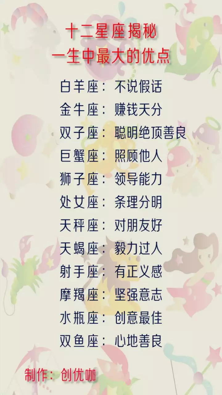 1、星座运势:星座运势