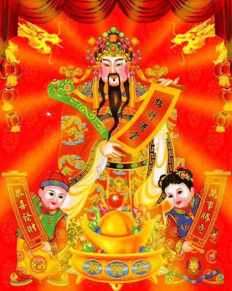1、怎么向财神爷求财:如何给财神上香