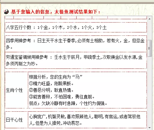 怎么看五行属性：如何知道自己的五行属性？