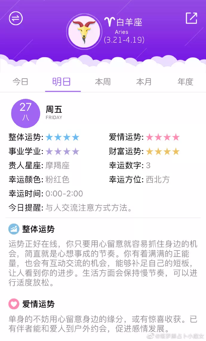 2、星座运势查询:星座排盘查询