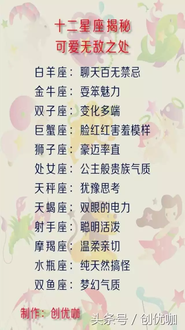 1、12星座的月份表农历:十二星座相对应的农历月份