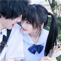 青春校园情侣头像