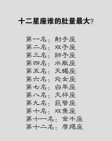 2、世界公认三大最强星座:战斗力最强的三大星座是谁？