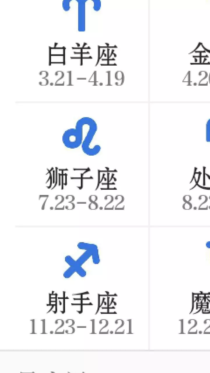 3、阴历的星座月份表:阴历是11月份，阳历是1月份的是什么星座
