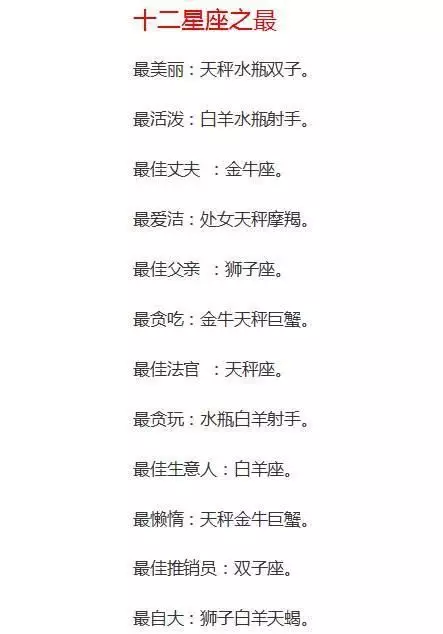 4、天秤座运势美国星座网:天秤座的幸运地