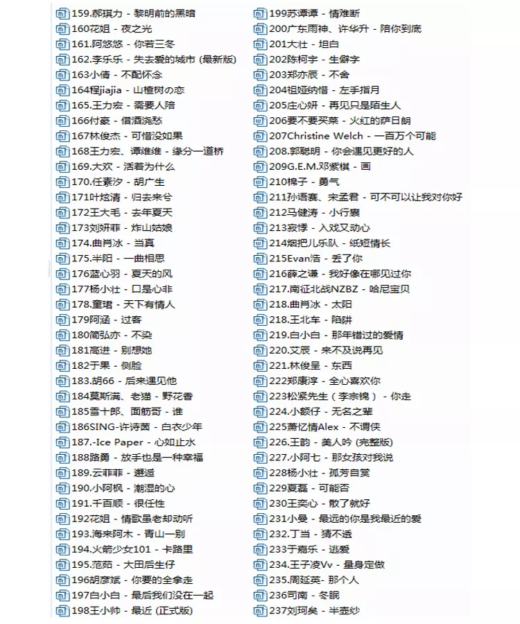 5、網絡歌曲大全免費聽:求推薦年非常好聽的新歌