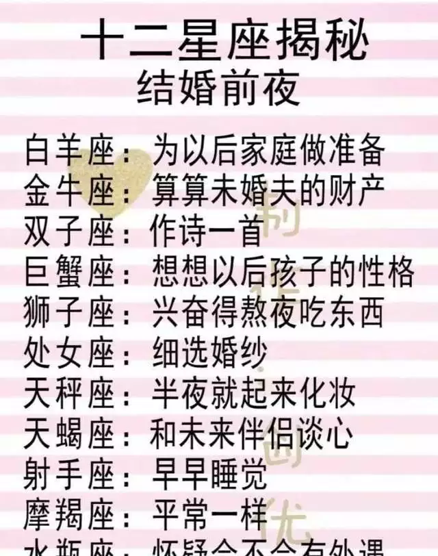 4、十二星座的特征:12星座的特点