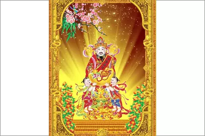 1、财神位置查询:打麻将财位查询表