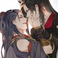 情侶頭像動漫一男一女