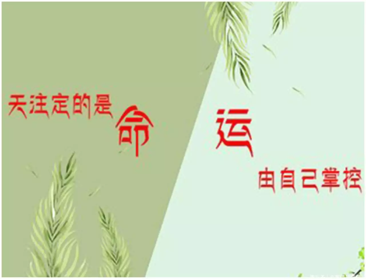 1、當你最倒霉的時候，一定要抗住別放棄，那是你運氣要上升的時候。加油加油