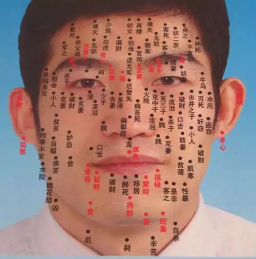 4、有运势的男人痣:男人中妨妻痣是什么意思？