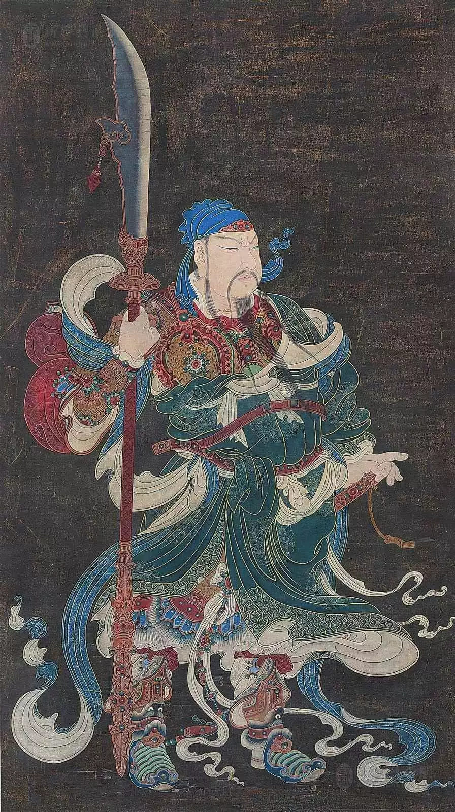 4、关公香谱图解大全图片:武财神关公怎么上香