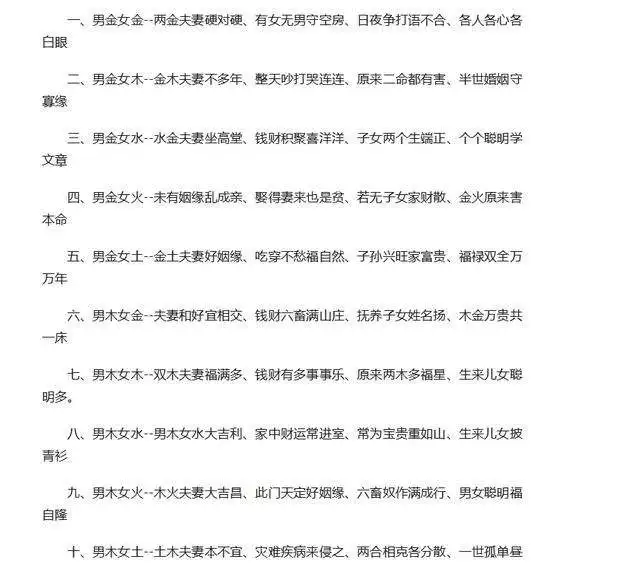 女屬馬的屬相婚配表，男女婚配更佳的婚配屬相