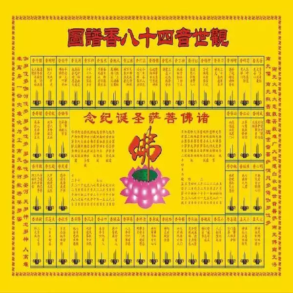 1、四十八香谱图:四十八香谱