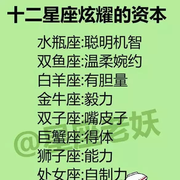 2、什么星座最聪明最漂亮:星座中最漂亮、最富、最聪明、最走运的是哪个星座？