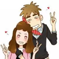 男孩女孩情侣头像