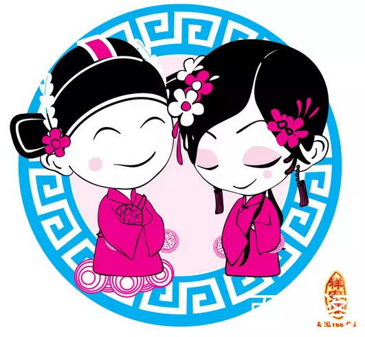 2、五行相配的婚姻:五行相生相剋，婚姻相配