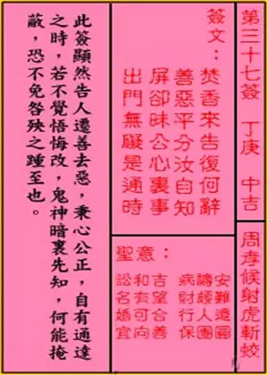 1、烧香看吉凶图解:九根香烧香图解