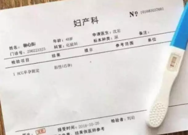 3、生男孩的验孕棒图片:验孕棒图片