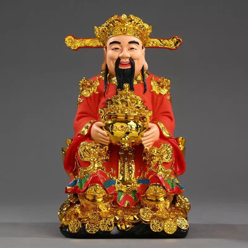 2、文财神图片:财神图片欣赏及其价格介绍