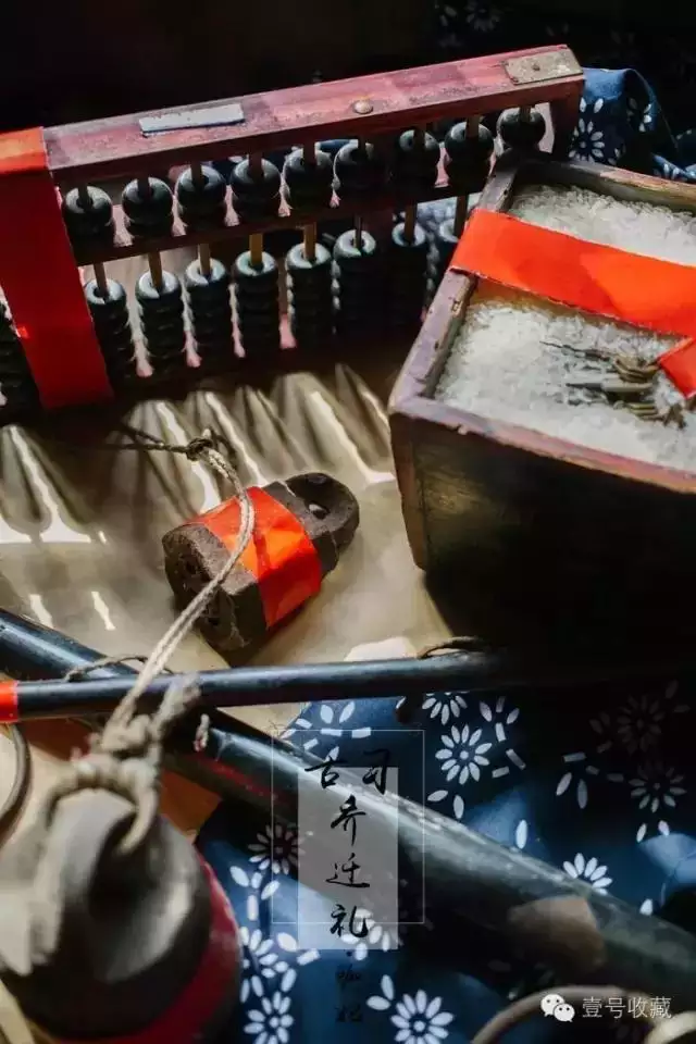老式算盤圖片大全，古時候算盤圖片