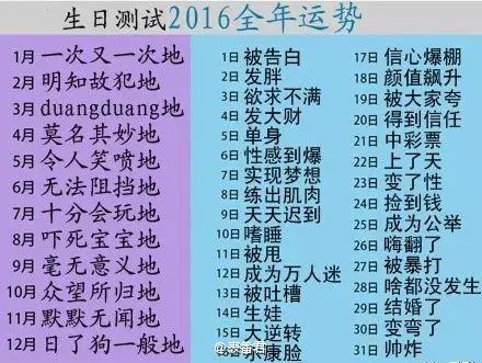 4、测试后半年的运势·年二月初十生测试下半年运l气