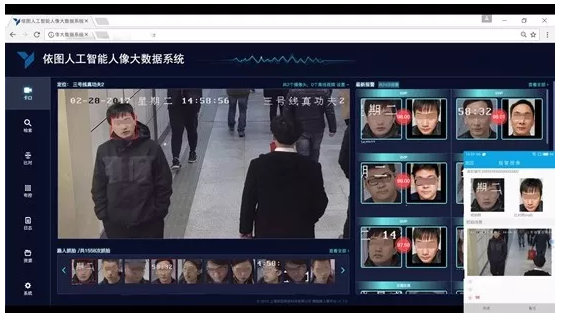 1、人臉識別比對系統:系統現在有人臉識別系統嗎