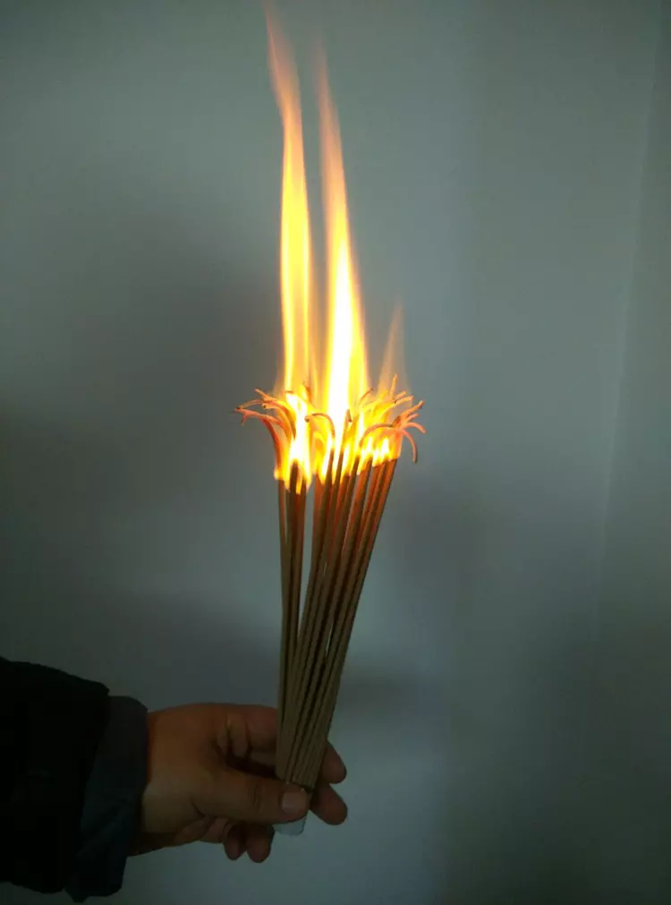 6、十二根香烧香图解大全:九根香烧香图解