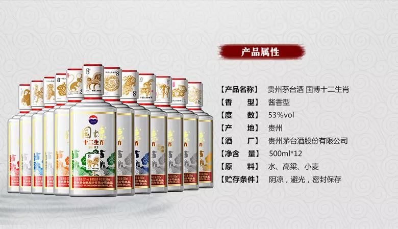 2、十二生肖酒价格表:富裕典十二生肖浓香型白酒价格？