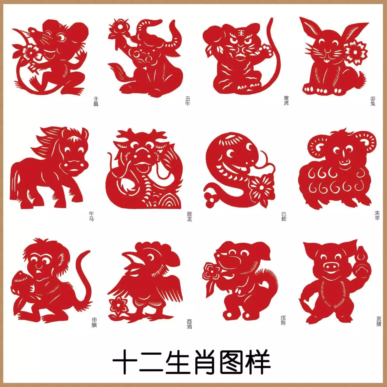8、查看十二生肖图片:求十二生肖图片