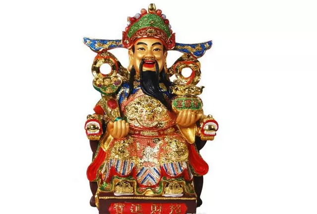 4、文财神摆放的正确朝向:文财神摆放的方位