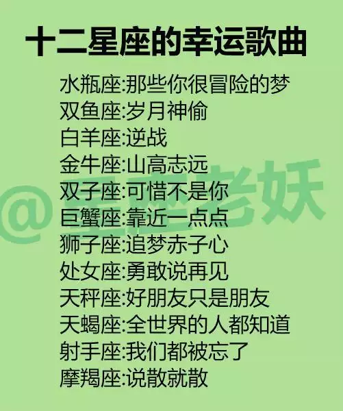 1、十二星座对应的月份:十二星座分别对应什么月份