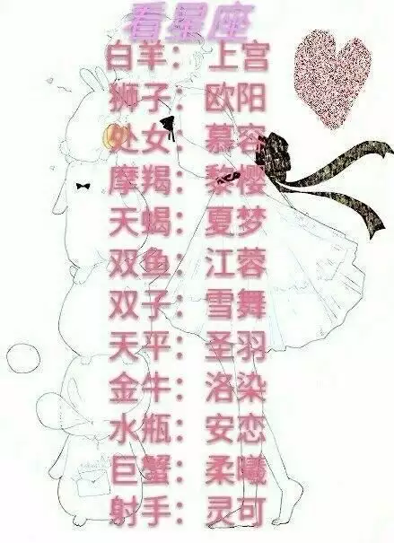 1、测你掌控什么星座男:测试什么星座男会娶你我叫宋博漪，什么星座男会娶我