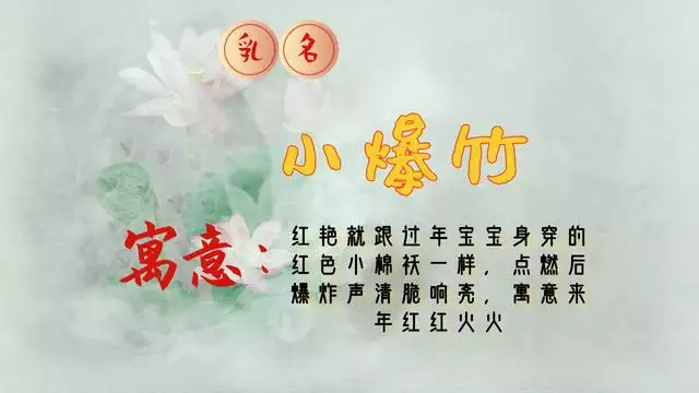 辛丑年出生的人取名