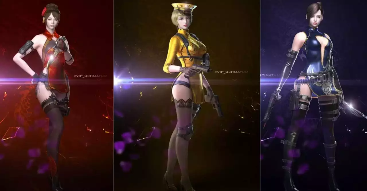 4、遊戲女英雄去掉所有服裝:**榮耀女英雄去全身衣服圖誰有?