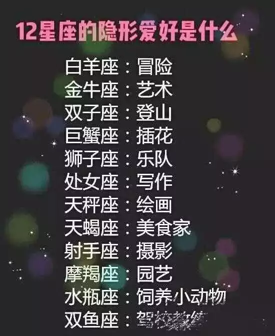 1、我的星座是什么:我的星座是什么座