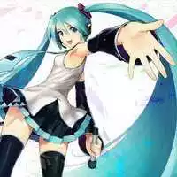 初音未来情侣头像一男一女