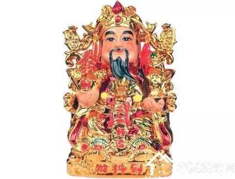 7、文财神摆放的正确朝向:文财神摆放的正确朝向