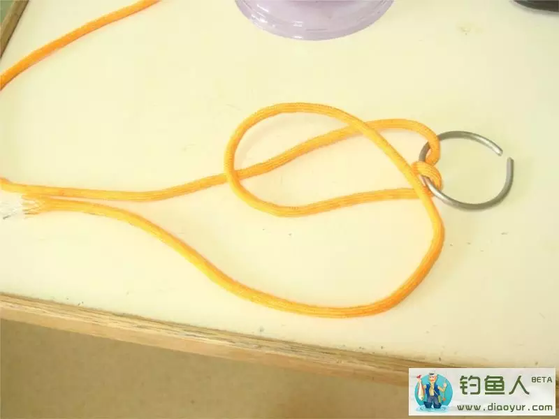 子线跟八字环连接方法:连接主线和子线用别针好?还是八字环好