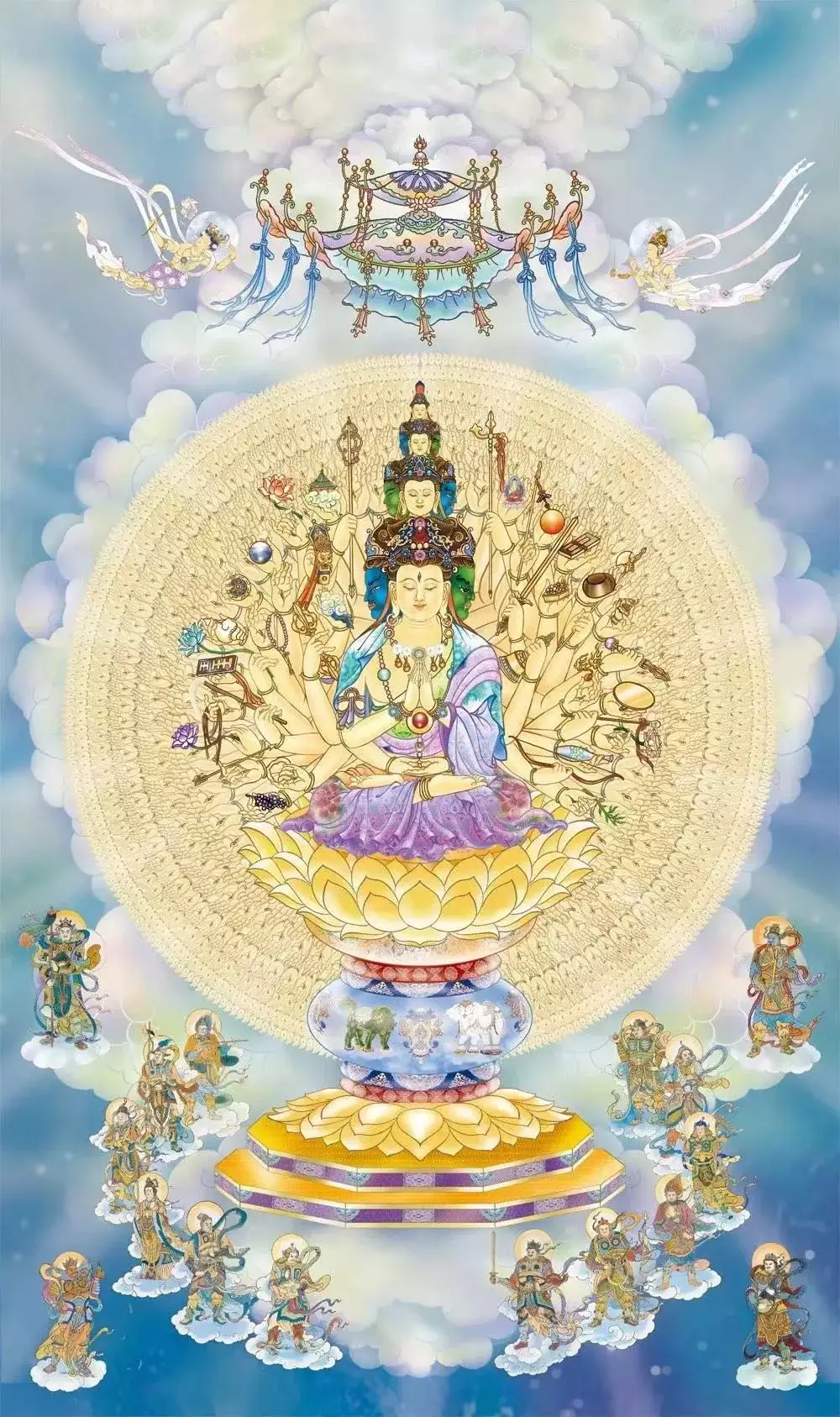 4、给上香时，三根香，其中有一根香烧的很快，就是根烧的很快，三根香是一块点着的。同样常
