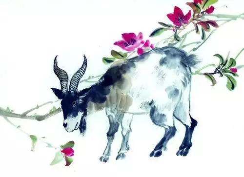 6年的虎一生财位在哪里，流水生财山水风景画"
