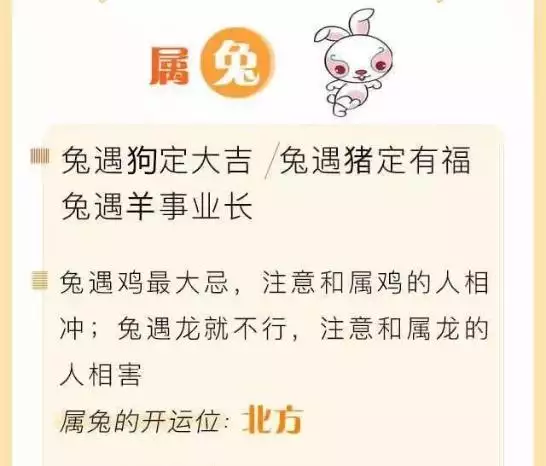 十二生肖兔的貴人是什麼生肖，屬兔人的財運貴人