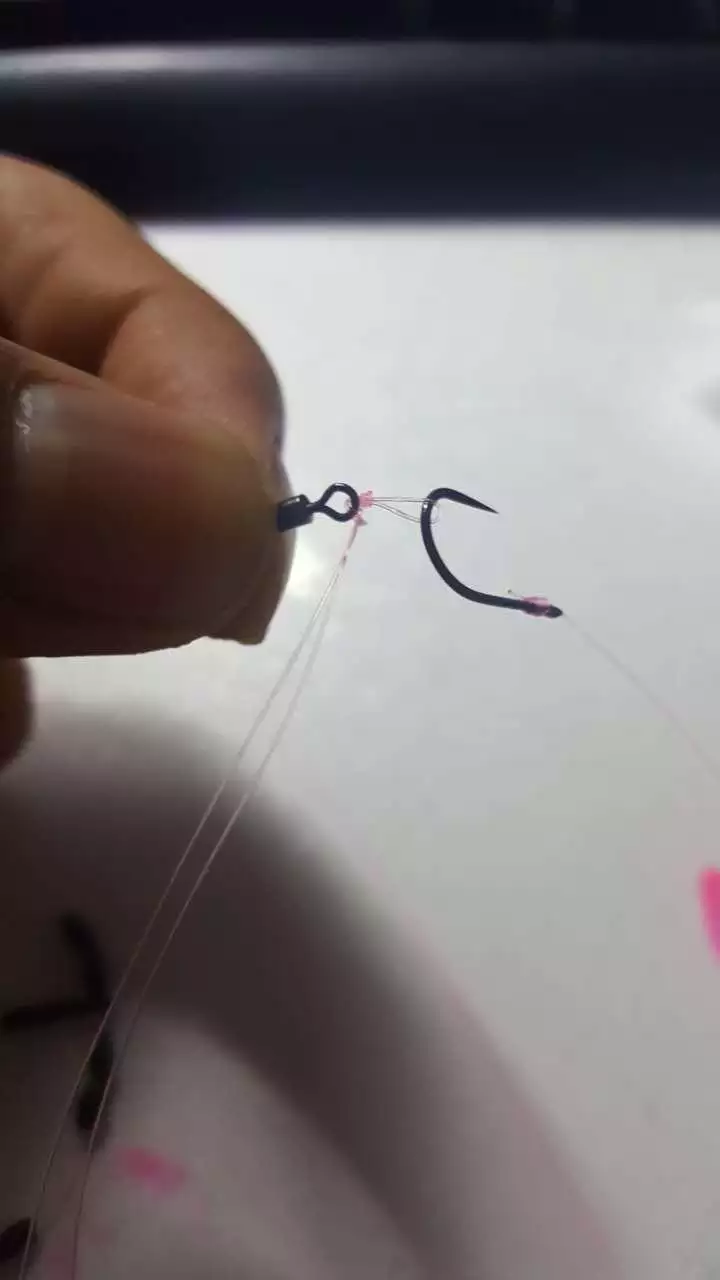 八字环怎么绑子线